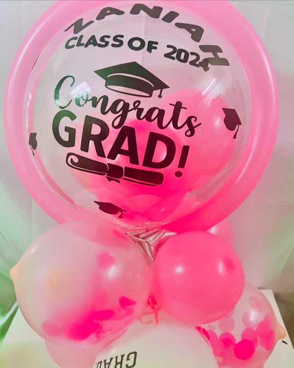Bubble Graduation Balloon Bouquet Arrangement2 Graduation Gifts