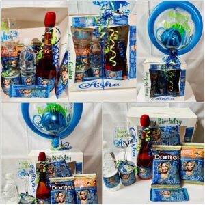 Fully Personalized Celebration Gift Box With Bubble Balloon