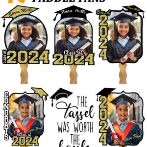 Graduation Personalized Paddle Fan