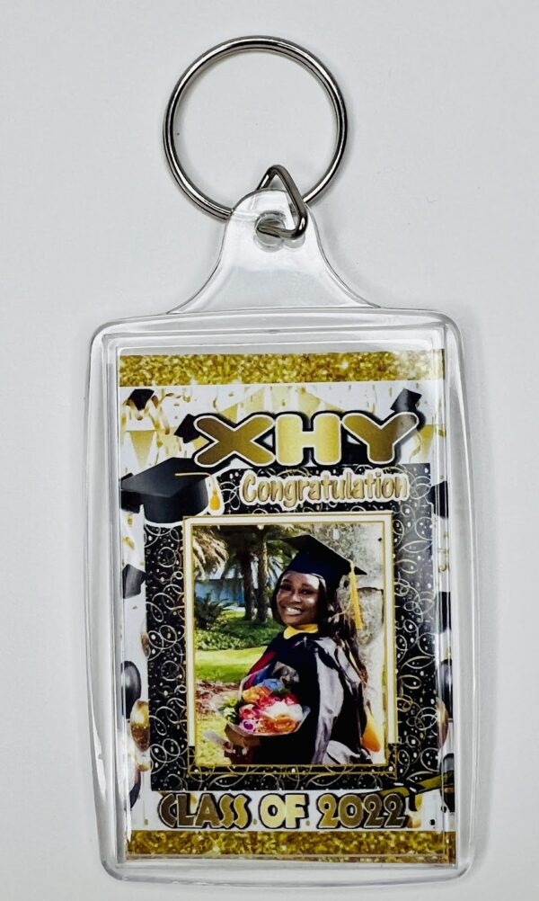 Graduation Personalized Photo Key Chain Graduation Gifts
