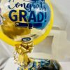 Graduation Fully Personalized Bucket/Gift Box/Basket With Bubble Balloon
