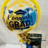 Graduation Fully Personalized Bucket/Gift Box/Basket With Bubble Balloon