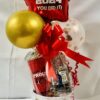 Graduation Personalized Bucket with Graduation Foil Balloon