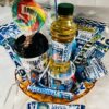 Graduation Fully Personalized Bucket/Gift Box/Basket With Bubble Balloon