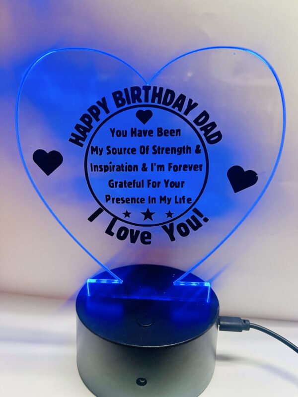 IMG_4299 Personalized Appreciation/Thank You Engraved Acrylic LED Night Light