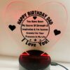 Personalized Appreciation/Thank You Engraved Acrylic LED Night Light