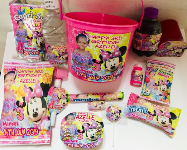 IMG_4887 Fully Personalized Bucket/Gift Box/Gift Basket - (with confetti balloon)