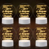 Personalized Appreciation/Thank You Engraved Acrylic LED Night Light