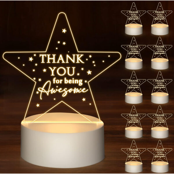 IMG_6721 Personalized Appreciation/Thank You Engraved Acrylic LED Night Light