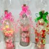 Personalized LED Lighted Rose Bottle