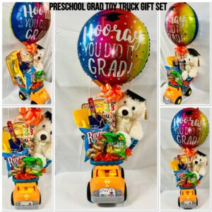 Preschool Grad Toy Truck Gift Set