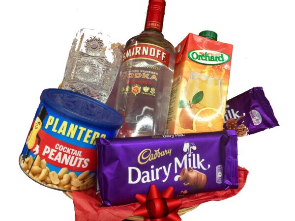 Smirnoff Vodka Gift Basket Gift Basket