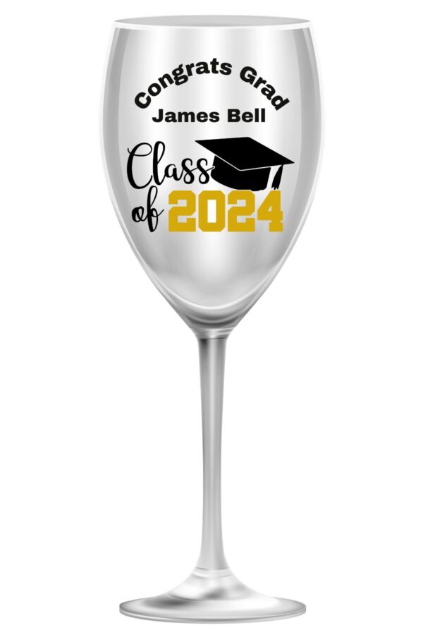 Stem Wineglass Graduation Gifts