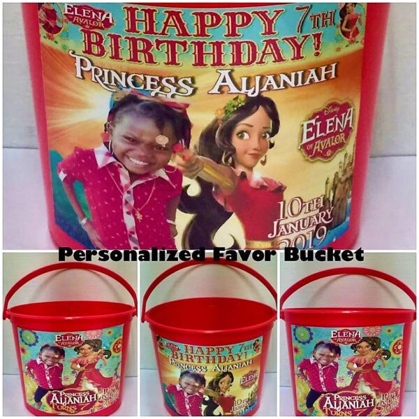 bucket empty Personalized Favor Bucket - empty