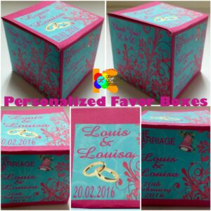 Favor Gift Box Personalized