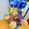 Candy Bouquet Teddy Bear Hot Air Balloon Arrangement