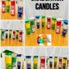 Graduation Themed Candle