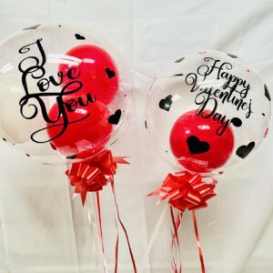 Valentine's Personalized Bubble Balloon