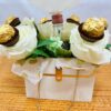 Floral Purse Chocolate Roses Gift Package