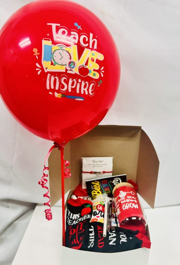 IMG_3121 Teacher’s Day Deluxe Appreciation Gift Box – Inspirational Notebook, Teacher Glass Cup & More