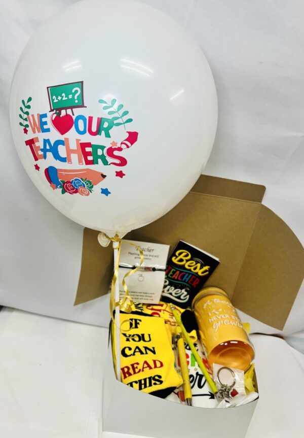 IMG_3127 Teacher’s Day Deluxe Appreciation Gift Box – Inspirational Notebook, Teacher Glass Cup & More