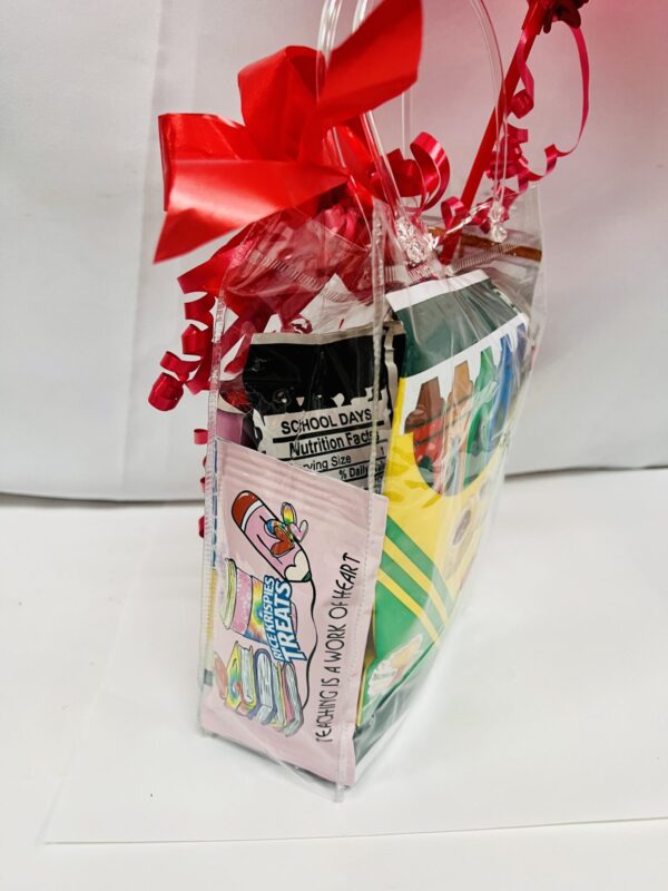 IMG_3166 Teacher’s Appreciation Snack Replica Gift Bag – Creative School-Themed Treats with Pen & Keychain