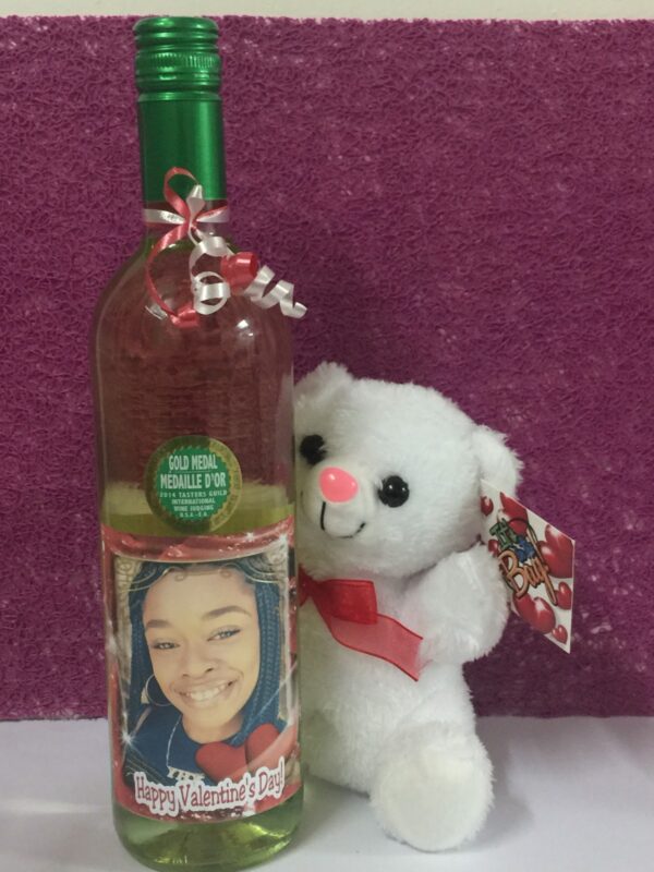 LARGE CIDER & TEDDY BEAR Gift Valentine Gifts