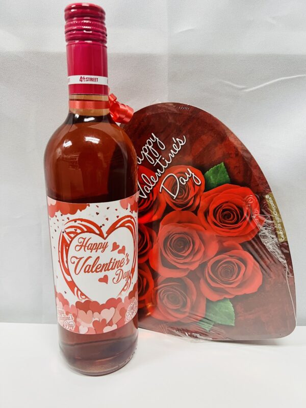 LARGE WINE & CHOCOLATE Gift Package Valentine Gifts