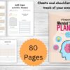 A Comprehensive Mental Health Planner | Mental Health Planner | Printable Mental Health Planner | Mental Health Journal | Digital Planner