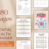 A Comprehensive Mental Health Planner | Mental Health Planner | Printable Mental Health Planner | Mental Health Journal | Digital Planner