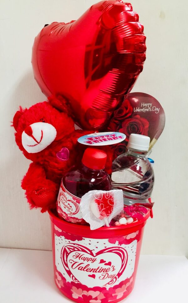 Valentine Snack Bucket Valentine Gifts