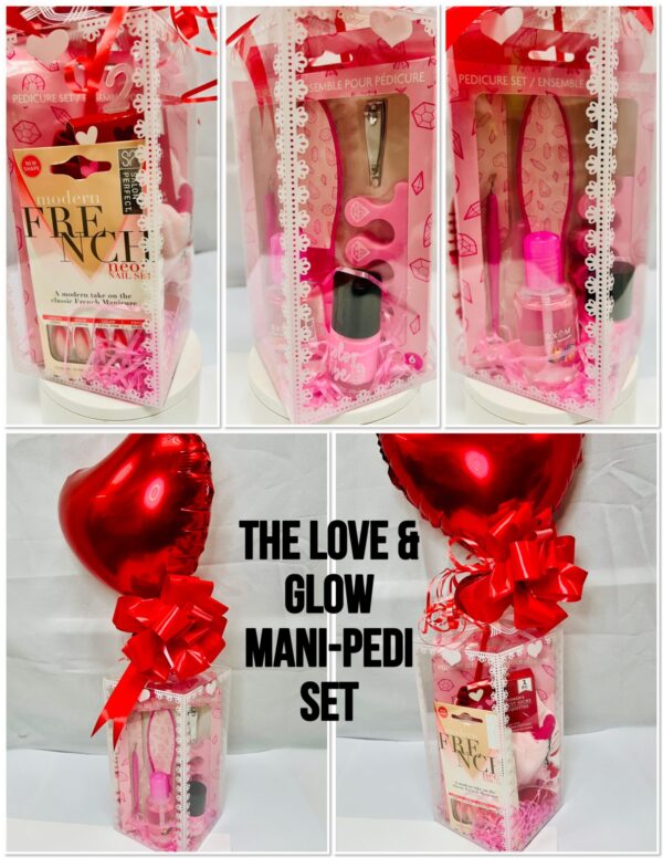 Valentine's Gift The Love & Glow Mani-Pedi Set