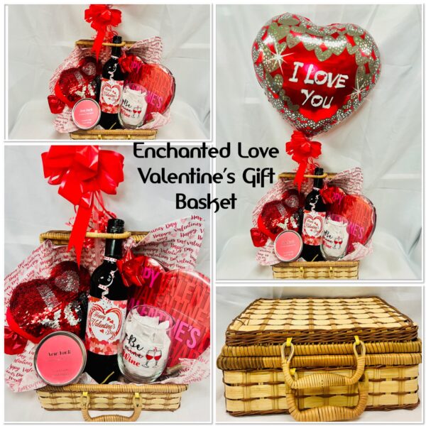 Valentine's Gifts For Women Enchanted Love Valentine’s Gift Basket