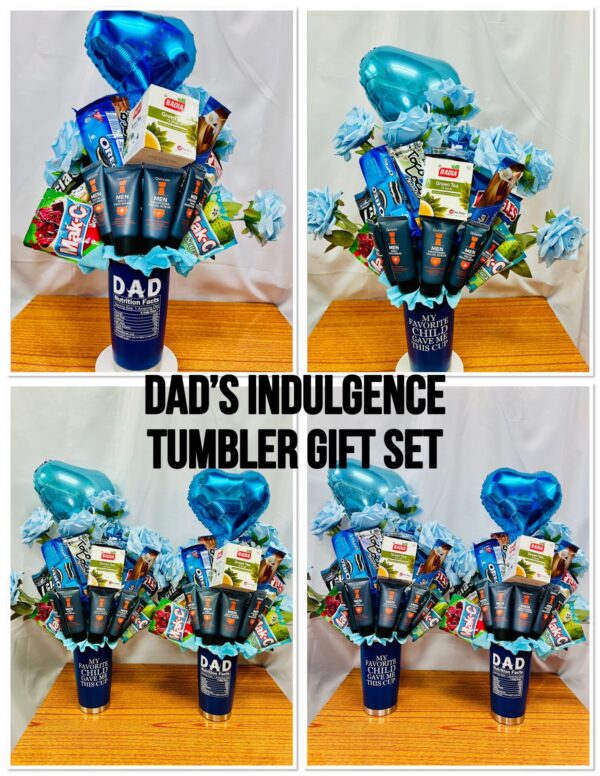 Dads Indulgence Tumbler Gift Set Gifts for Dad