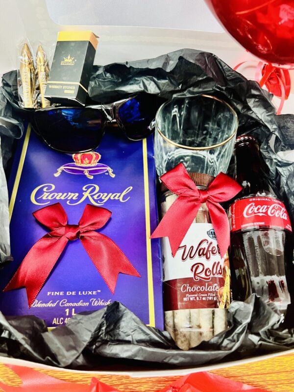 Crown & Craft Whiskey Lover’s Gift Set – Premium Father’s Day Bundle