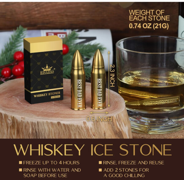 Crown & Craft Whiskey Lover’s Gift Set – Premium Father’s Day Bundle