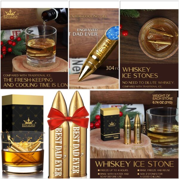 Crown & Craft Whiskey Lover’s Gift Set – Premium Father’s Day Bundle