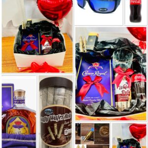 Crown & Craft Whiskey Lover’s Gift Set – Premium Father’s Day Bundle