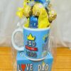 Dad's Personalized Mini Wine or Cider & Chocolate Delight