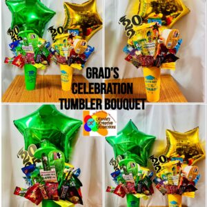 Grad’s Celebration Tumbler Bouquet