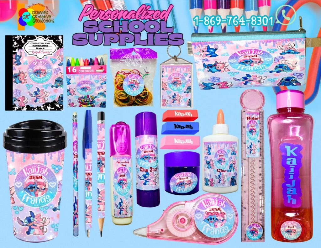 Back to school supplies